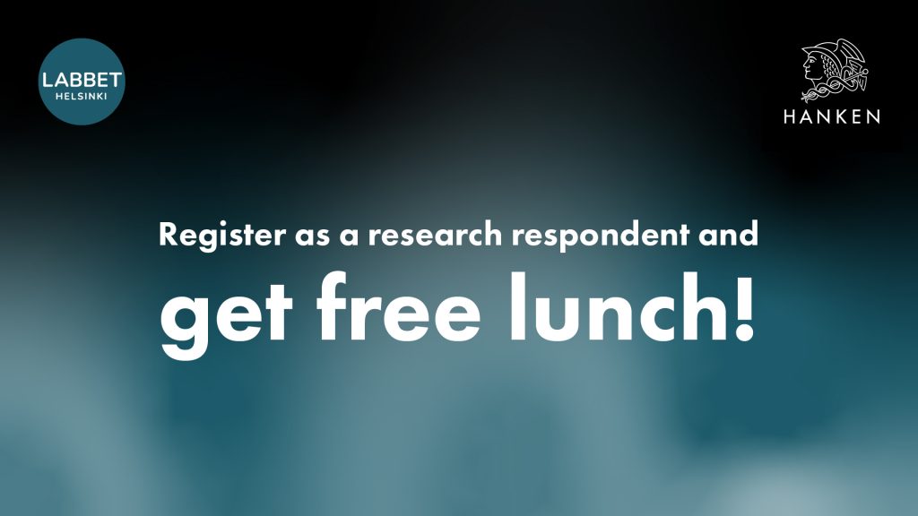 Register and get free lunch